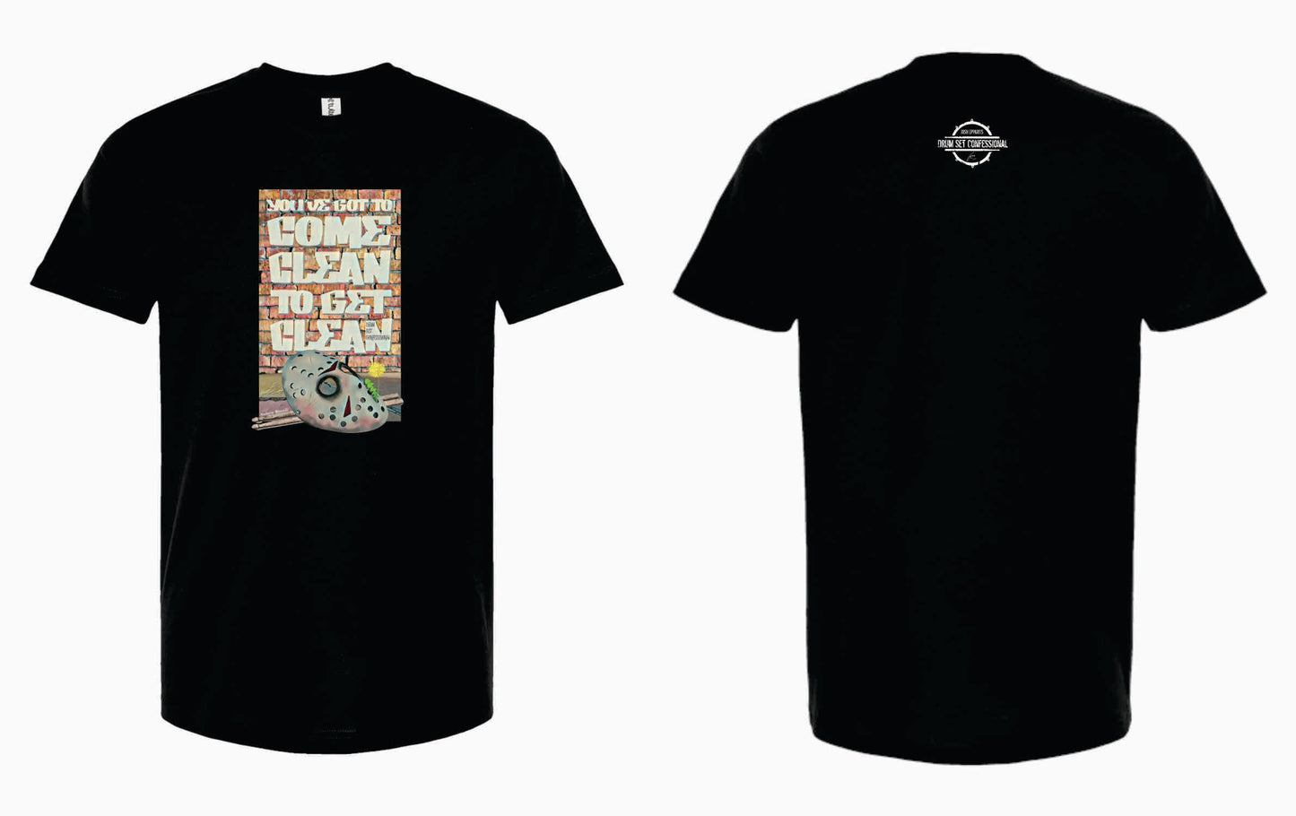 DSC "Mask" Tultex T-Shirt (100% of profits fuel outreach and donations to addiction/recovery causes.)