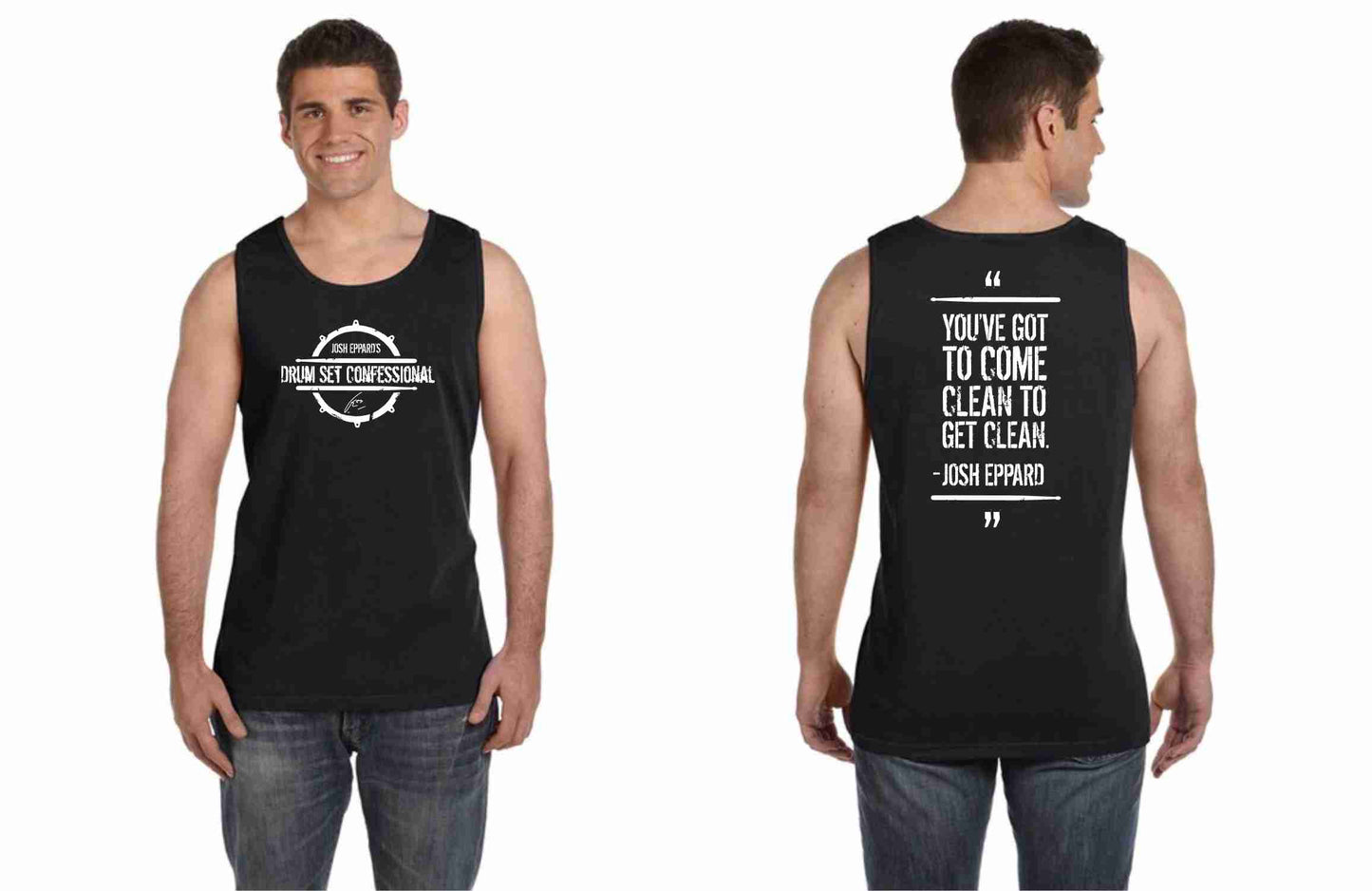 DSC "Signature" Comfort Colors Adult Heavyweight Tank (100% of profits fuel outreach and donations to addiction/recovery causes.)